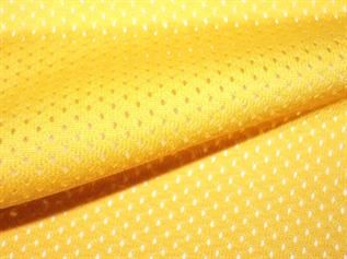 150-170 gsm more or less,  100% Polyester with Yellow Fluorescent Fabric, Dyed, Plain