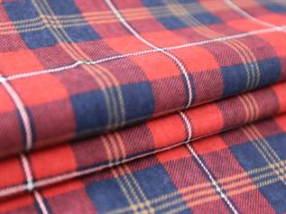 80 to 90 GSM, 100% Cotton/100% Polyester, Dyed, Chambray or Checks