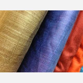 150-180 gsm, 70% Cotton / 30% Silk, Dyed, Plain