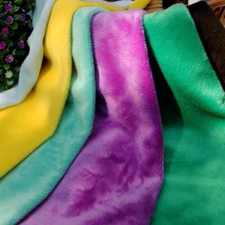 Dyed Velveteen Fabric
