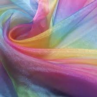 Poly voile fabric