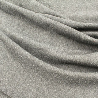 Cotton Grey Knitted Fabric