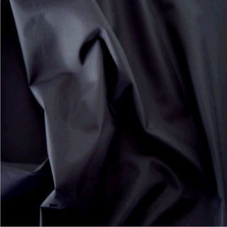 Polyester Black Jet Fabric