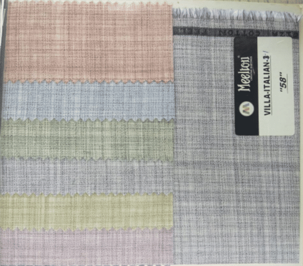 Vila Italian Cotton Shirting Fabric