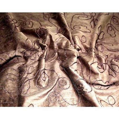 Embroidery Satin Fabrics