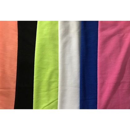 Polyester Slub Fabric