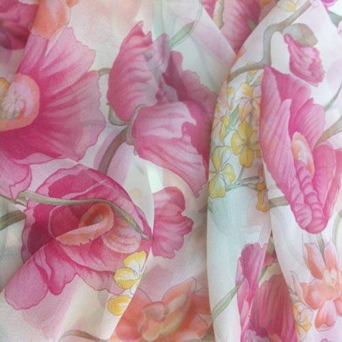 indian chiffon fabric