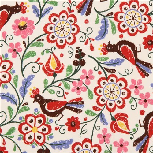 Embroidery Dyed Fabric