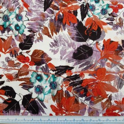 Rayon Printed Fabric