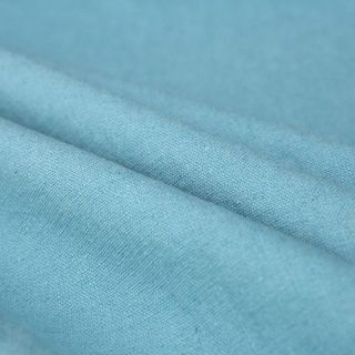Polyester Cotton Blend Cloth Blue Fabric