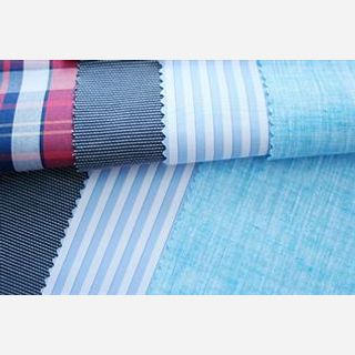 Plain Linen Shirting Fabric Producer