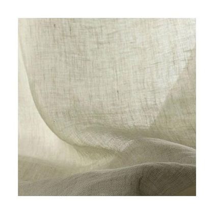 Linen Raw White Fabric