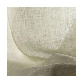 Linen Raw White Fabric