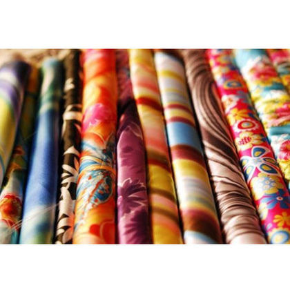 Printed Silk Fabric