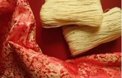Dyed Brocade Fabric