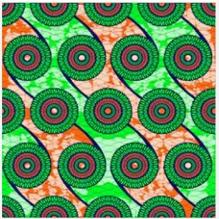 Polyester African Fabric