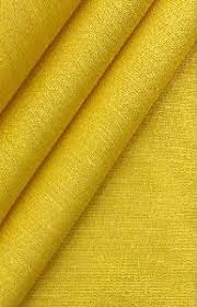 Georgette Yellow Fabric