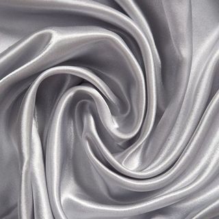 Mulberry Silk Polyester Elastane Blended Fabric