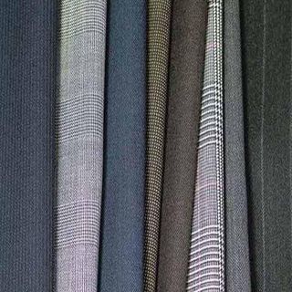 Dyed Suiting Polyester  Viscose Suiting Fabric