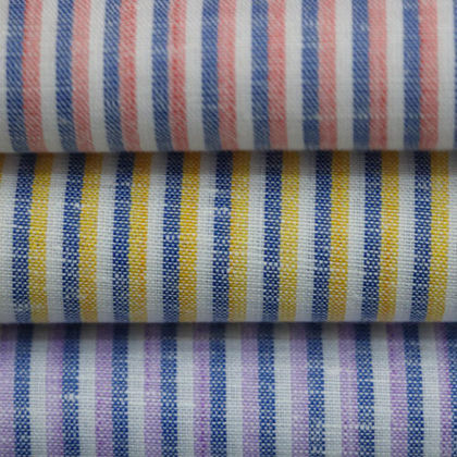 Stripe Shirting Fabric