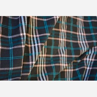 Linen Checks & Stripes Fabric