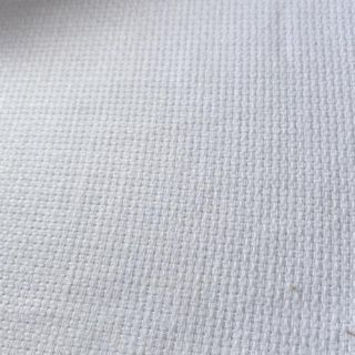 White Dyed Blended Fabric