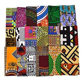 Cotton Fabric with African Prints