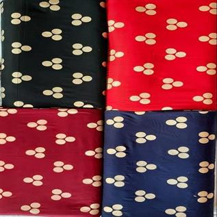 Viscose Gold Print Fabric