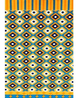 African Embroidered Fabric