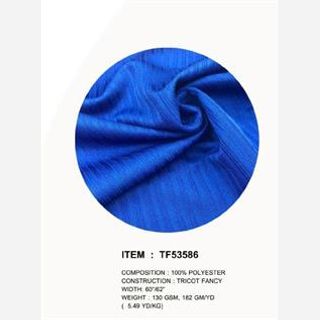 Tricot Fancy Knitted Fabric