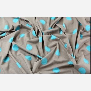 Polyester Lycra Blend Knitted Fabric