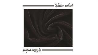 Glitter Velvet Fabric