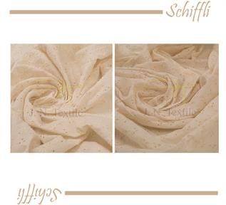 Schiele Embroidered Cotton Fabric