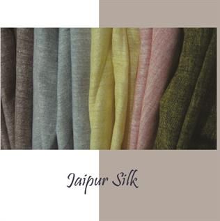 Natural Light Weight Pure Silk Fabric
