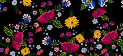 Embroidered Fabric