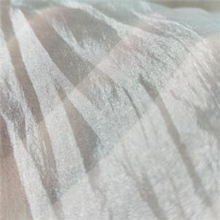 Crepe White Fabric