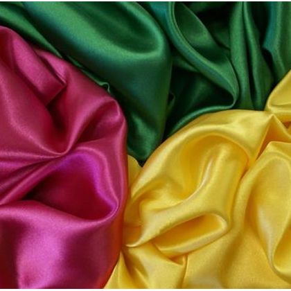 Satin Dyed Fabric