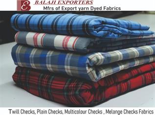 Checks Cotton Fabric