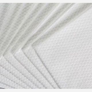 Hydroentangled Pulp and Spunbond Nonwoven Fabric