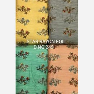 Rayon Fabric-Woven Fabric