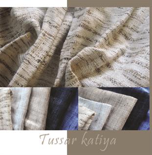 Silk Tussar Katiya Fabric