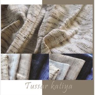 Silk Tussar Katiya Fabric