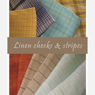 Fine Linen Checks Fabric