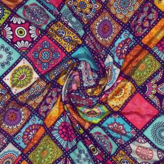 Silk Crepe Satin Fabric