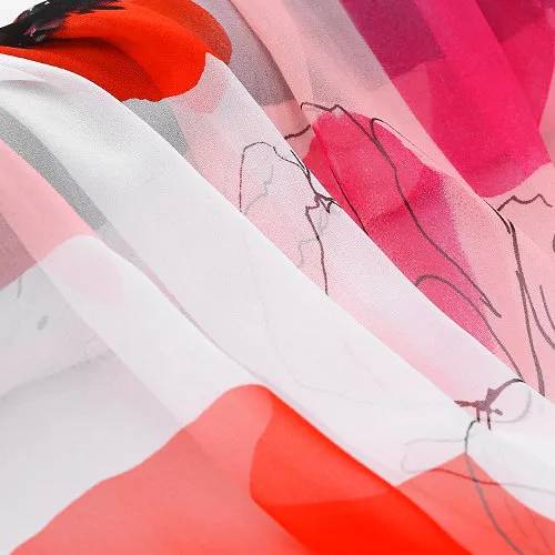 Printed Georgette Fabric