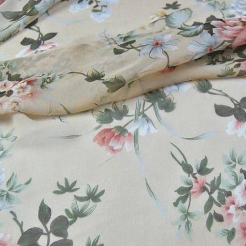 Georgette Floral Printed Fabric Suppliers 21195502 - Wholesale ...