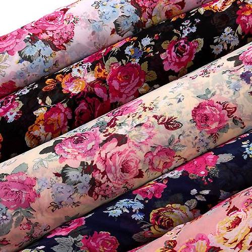 Chiffon Printed Fabric