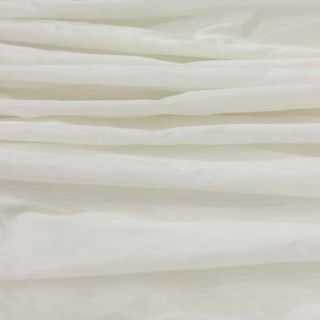 Plain White Silk Fabric