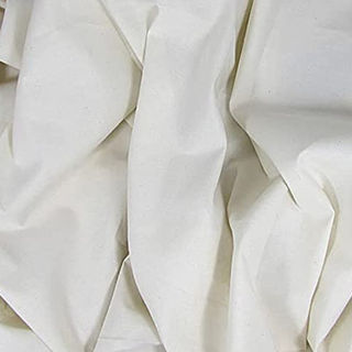 Raw White Muslin Fabric