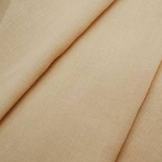 Raw White Cambric Cotton Fabric